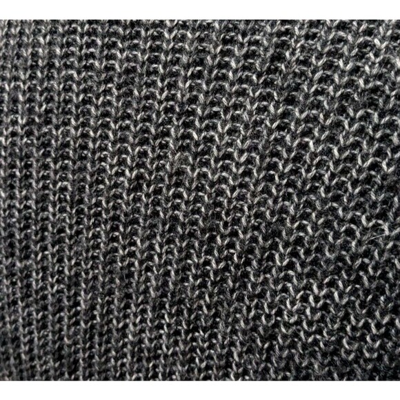 WHBM Sweater XS Faux Fur Open Front Knit Back Fur Front Mob Wife - Picture 11 of 12